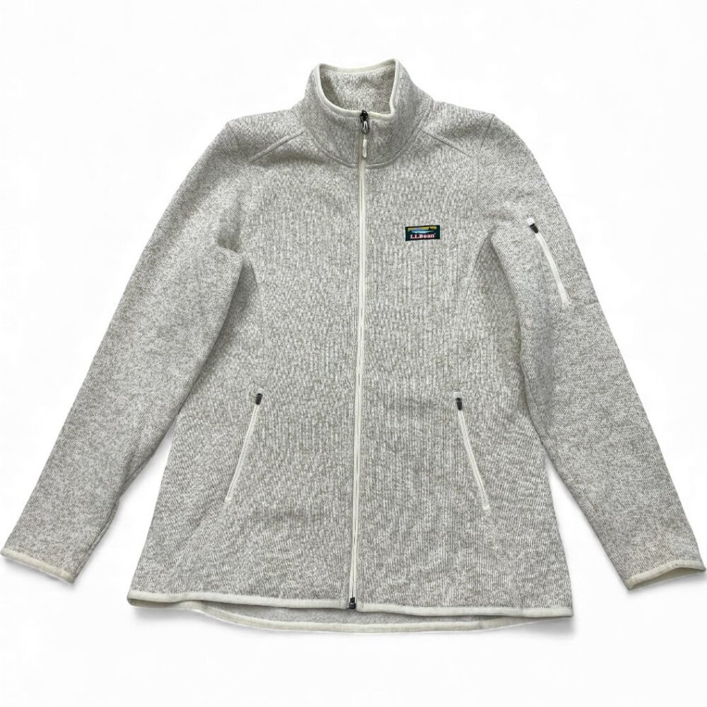 L.L. Bean Full-Zip Fleece Jacket Sweater